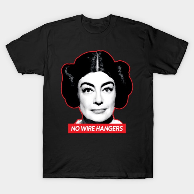 Joan Crawford \\ No Wire Hangers T-Shirt by Sarah Agalo